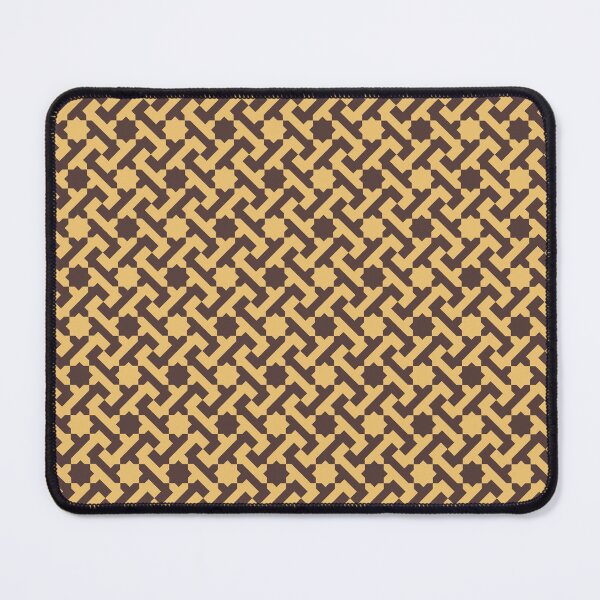 Item preview, Moroccan Geometric Pattern in Black and Yellow designed and sold by Harmonish.