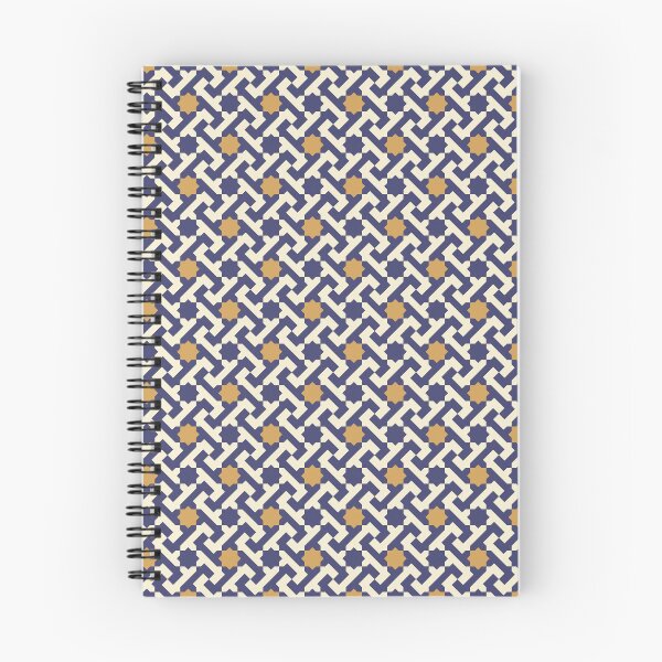 Item preview, Moroccan Geometric Pattern in Yellow and Blue designed and sold by Harmonish.
