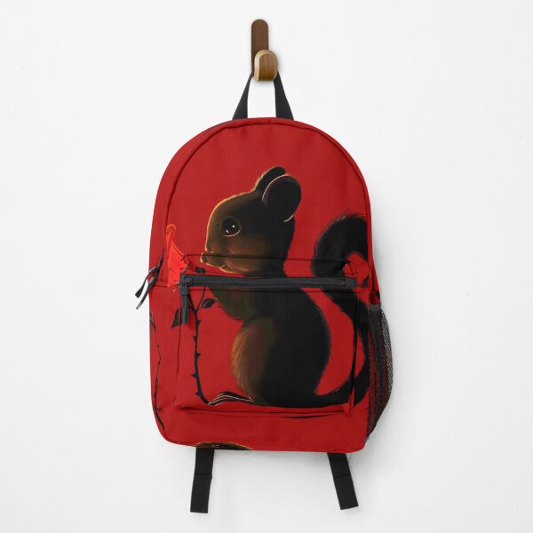 Item preview, Scarlet Squirrel Rose designed and sold by AI-Only Creations.