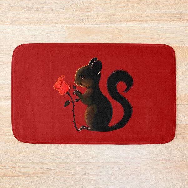Item preview, Scarlet Squirrel Rose designed and sold by AI-Only Creations.