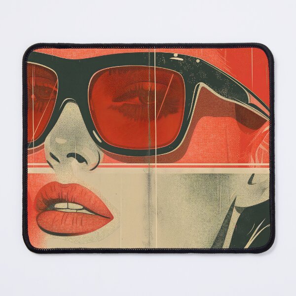 Item preview, Vintage Retro Style Woman in Shades Pop Art designed and sold by pooshda.
