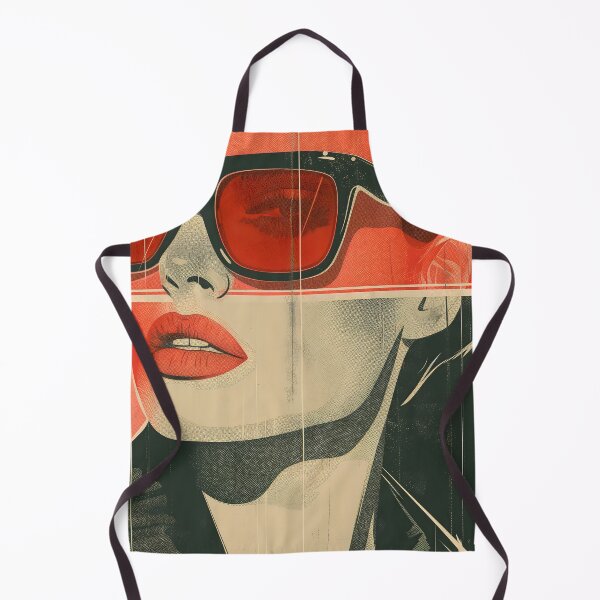 Item preview, Vintage Retro Style Woman in Shades Pop Art designed and sold by pooshda.