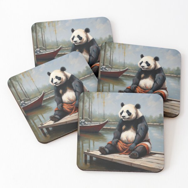 Item preview, The Meditating Panda designed and sold by WhimsyWanderer.