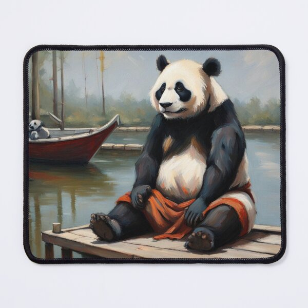Item preview, The Meditating Panda designed and sold by WhimsyWanderer.
