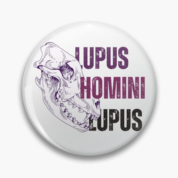 Item preview, Lupus homini lupus designed and sold by scientiafemina.