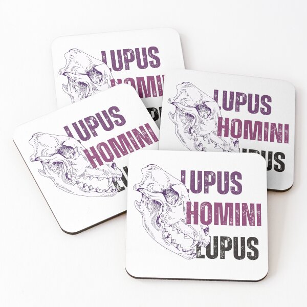 Item preview, Lupus homini lupus designed and sold by scientiafemina.
