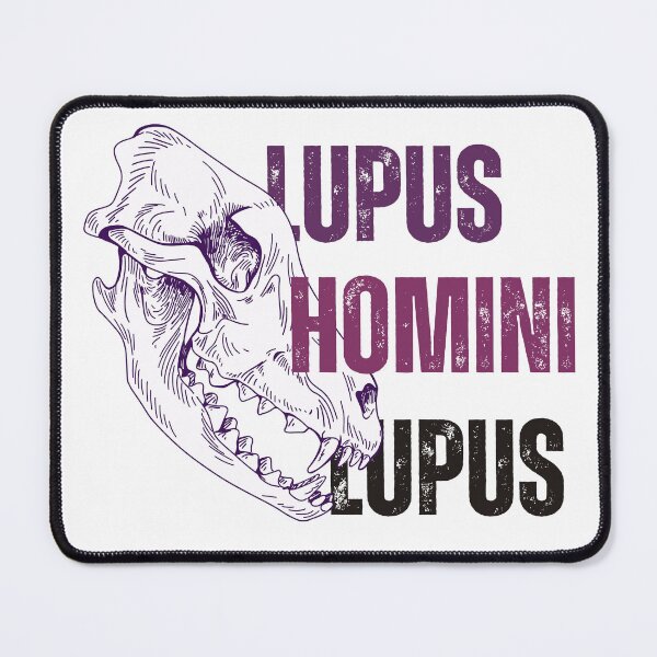 Item preview, Lupus homini lupus designed and sold by scientiafemina.