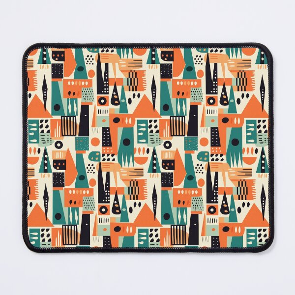 Item preview, 50's 60's Inspired Vintage Patterned Wallpaper designed and sold by MadeLivelyShop.