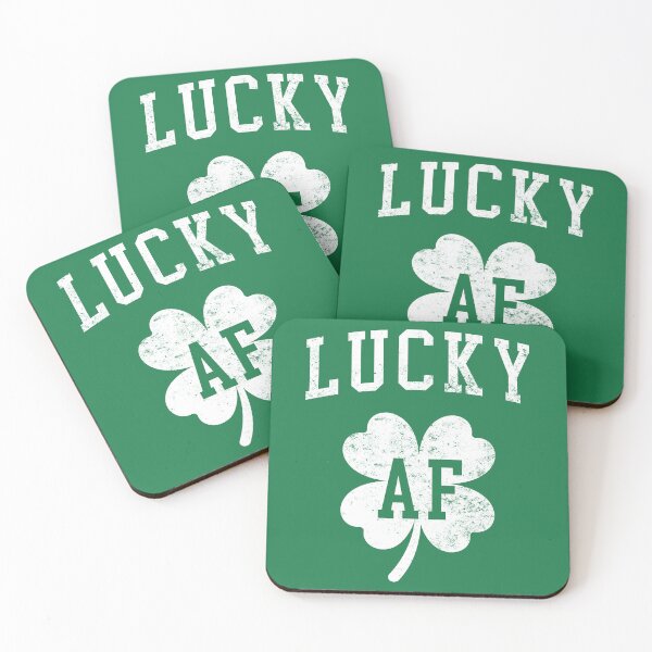 Item preview, Lucky AF - St. Patrick's Day Shamrock designed and sold by hadleyfoo.