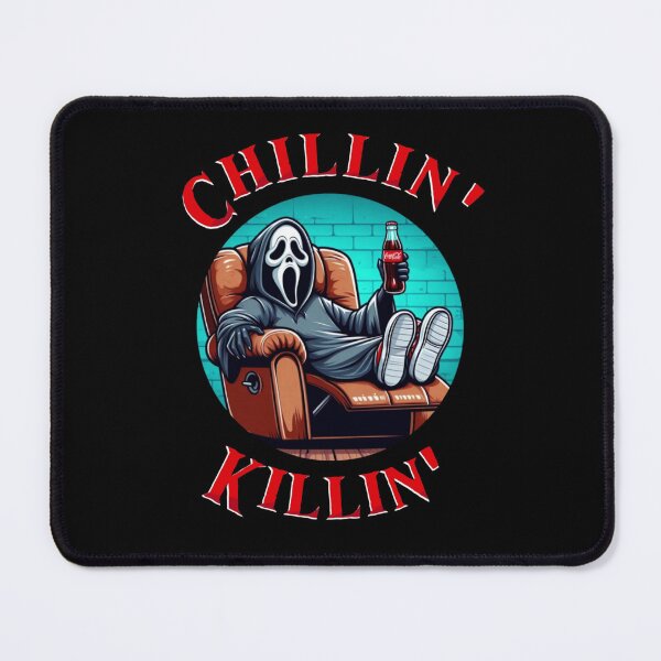 Item preview, Chillin', killin' - Ghostface, Scream designed and sold by fangtasticprint.