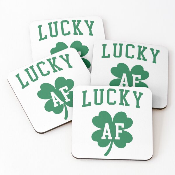 Item preview, Lucky AF - Funny St. Patrick's Day Shamrock designed and sold by hadleyfoo.
