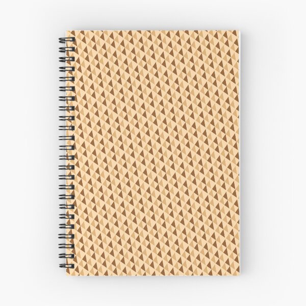 Item preview,  Brown Natural Color Triangles Replicating Continuous Seamless Pattern  designed and sold by Alchemy-A-La-G.