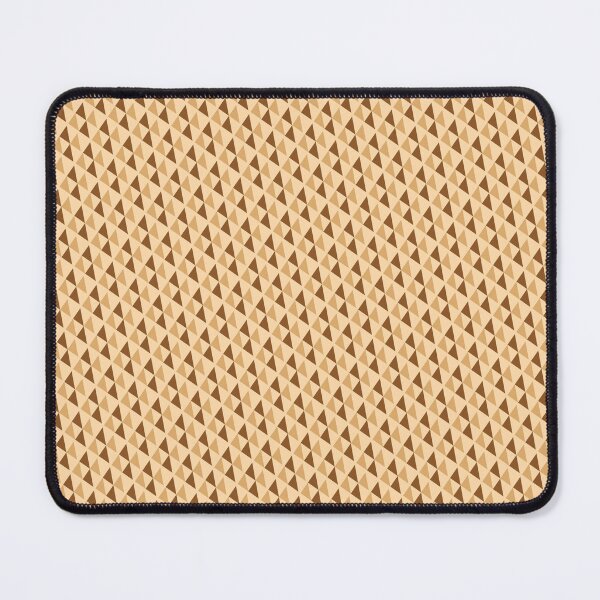 Item preview,  Brown Natural Color Triangles Replicating Continuous Seamless Pattern  designed and sold by Alchemy-A-La-G.