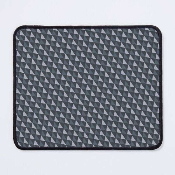 Item preview, Black & Grey Triangles Replicating Continuous Seamless Pattern Design designed and sold by Alchemy-A-La-G.