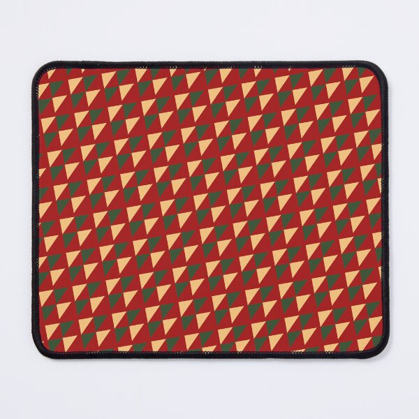 Item preview, Red Yellow Green Triangles Replicating Continuous Seamless Pattern  designed and sold by Alchemy-A-La-G.
