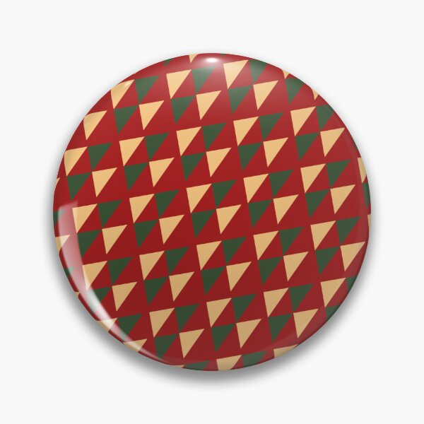 Item preview, Red Yellow Green Triangles Replicating Continuous Seamless Pattern  designed and sold by Alchemy-A-La-G.