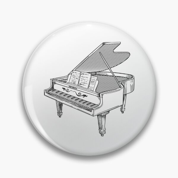 Artikelvorschau, Elegante Flügelschwanzgravur – Musikalisches Kunstwerk entworfen und verkauft von OpsDesing.