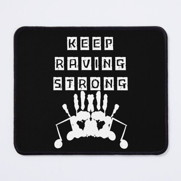 Item preview,  keep raving cool gift for sound engineers and music producers designed and sold by DesignRhythm.