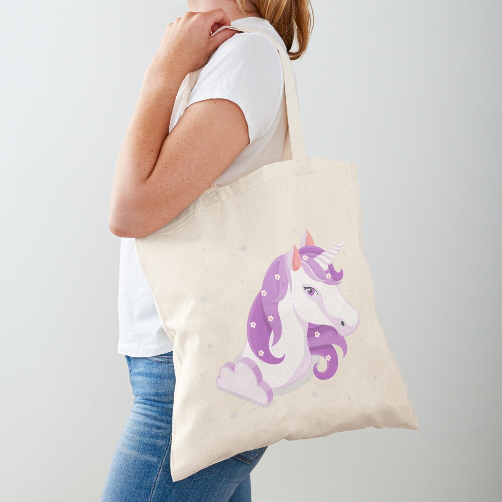 Unicorn and Stars Bags design by HackerLooks
