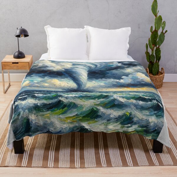 Item preview, sea storm with tornado designed and sold by nokoryna.