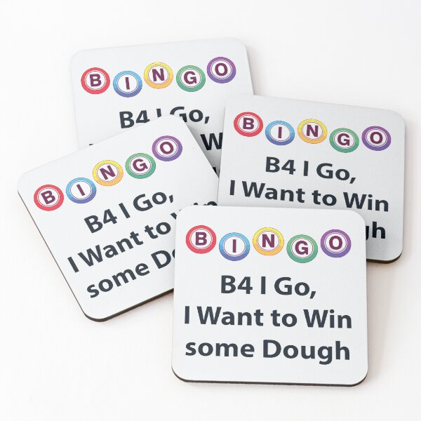 Item preview, Bingo - B4 I Go, I Want to Win some Dough designed and sold by Lakeric Cityscapes.