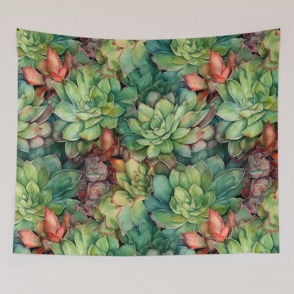 Item preview, echeveria blue ou green designed and sold by elegantpaterns.