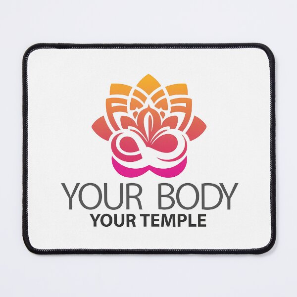 Item preview, Your body, your temple designed and sold by rozar-nv.