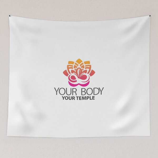 Item preview, Your body, your temple designed and sold by rozar-nv.