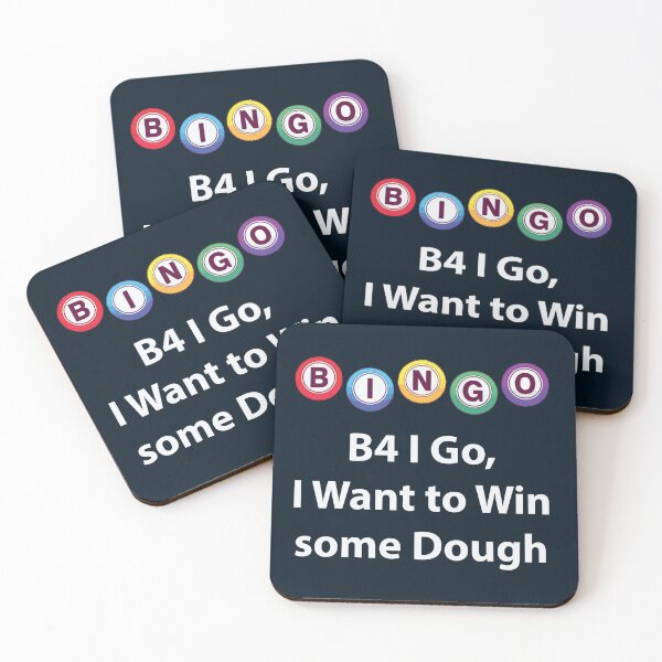 Item preview, Bingo - B4 I Go, I Want to Win some Dough designed and sold by Lakeric Cityscapes.