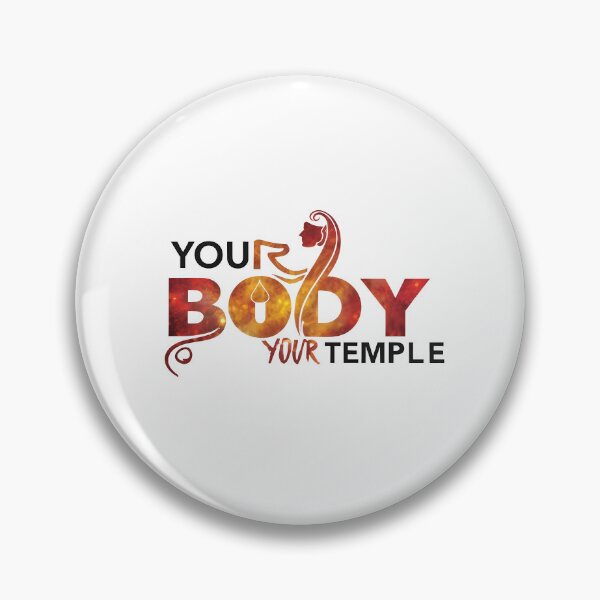 Item preview, Your body, your temple designed and sold by rozar-nv.