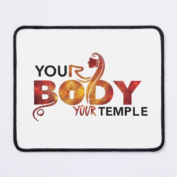 Item preview, Your body, your temple designed and sold by rozar-nv.