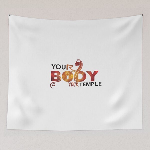 Item preview, Your body, your temple designed and sold by rozar-nv.