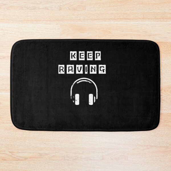 Item preview,  keep raving cool gift for sound engineers and music producers designed and sold by DesignRhythm.