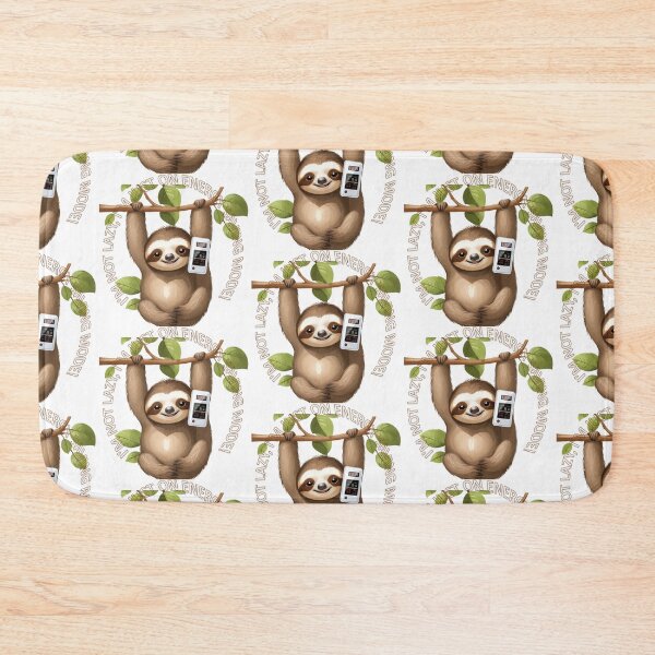Item preview, Cute sloth in power saving mode designed and sold by r105.