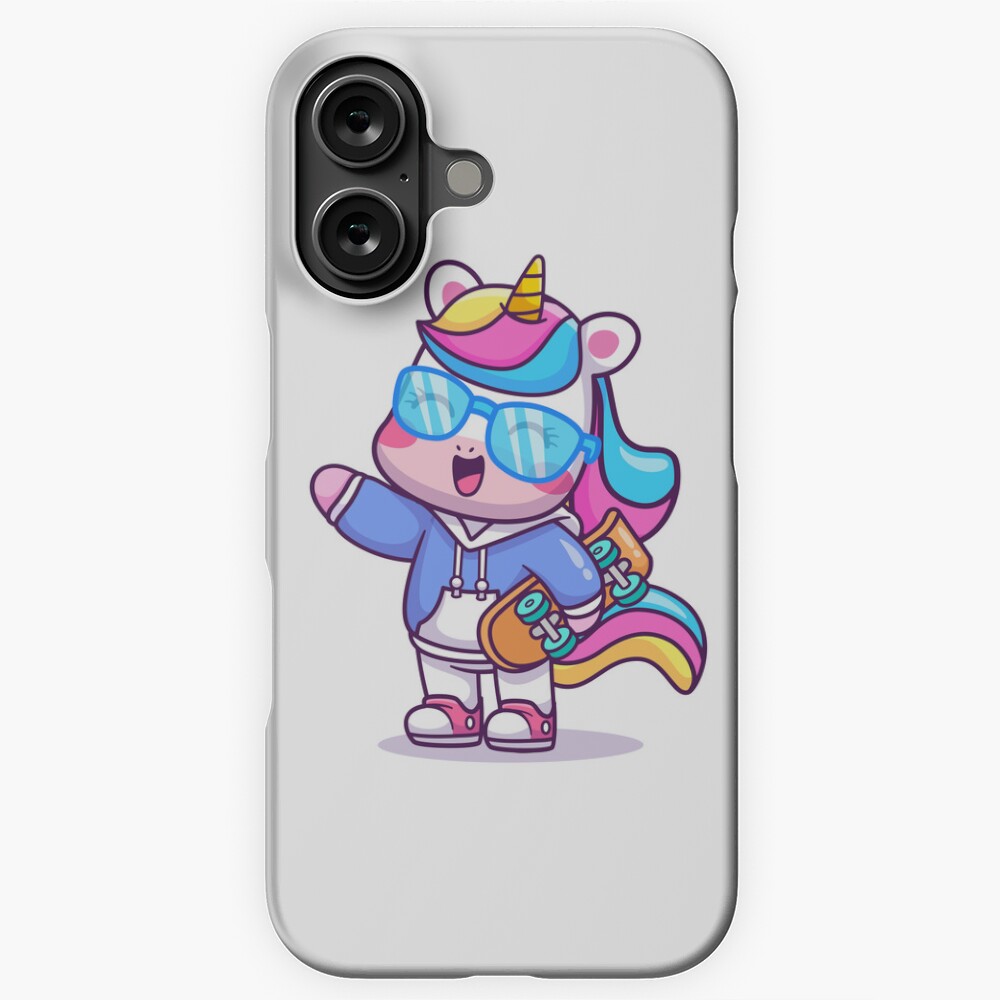 Cool Unicorn iPhone Snap Case - unicorn fantasy design by HackerLooks