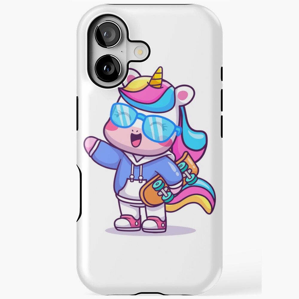 Cool Unicorn iPhone Magsafe Tough Case - unicorn fantasy design by HackerLooks