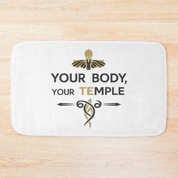 Item preview, Your body, your temple designed and sold by rozar-nv.