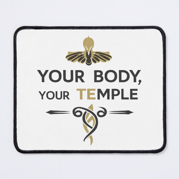 Item preview, Your body, your temple designed and sold by rozar-nv.