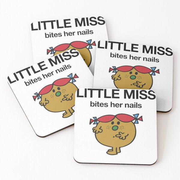 Item preview, Little Miss Bites Her Nails designed and sold by Katie  Regan.