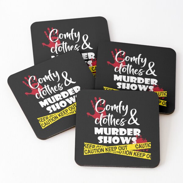 Item preview, Comfy Clothes & Murder Shows designed and sold by MickysArt.