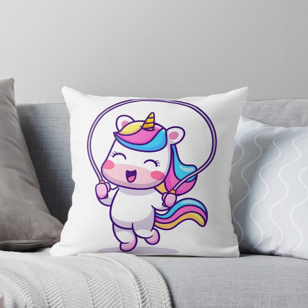 Unicorn Having Fun Home & Living design by HackerLooks