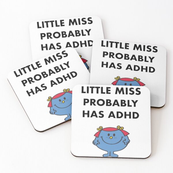 Item preview, Little Miss Probably Has ADHD designed and sold by Katie  Regan.