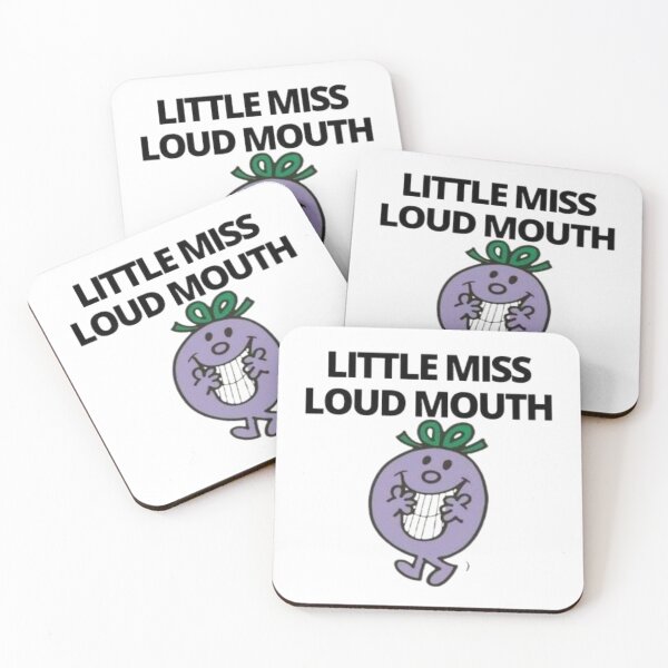Item preview, Little Miss Loud Mouth designed and sold by Katie  Regan.