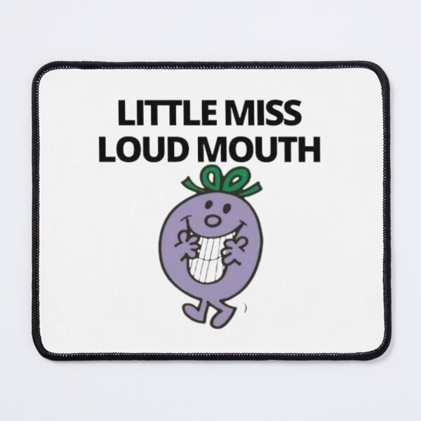 Item preview, Little Miss Loud Mouth designed and sold by Katie  Regan.