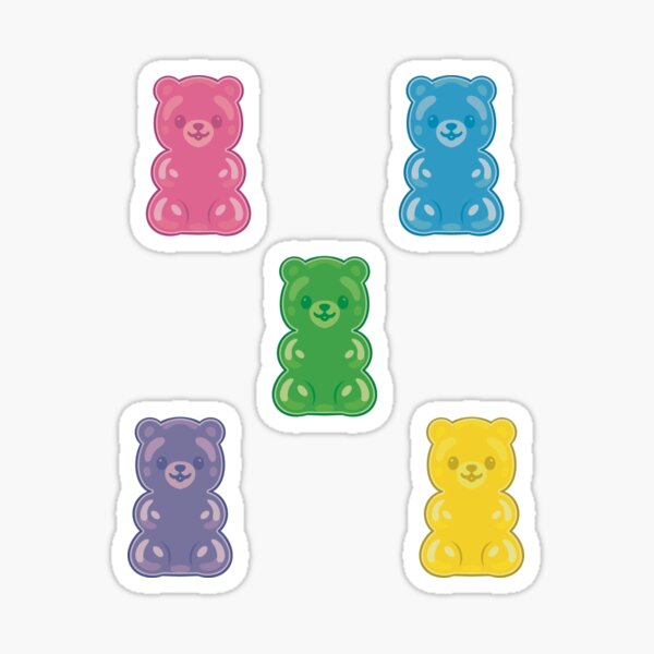 Item preview, gummy squad designed and sold by weirdlyaccurate.