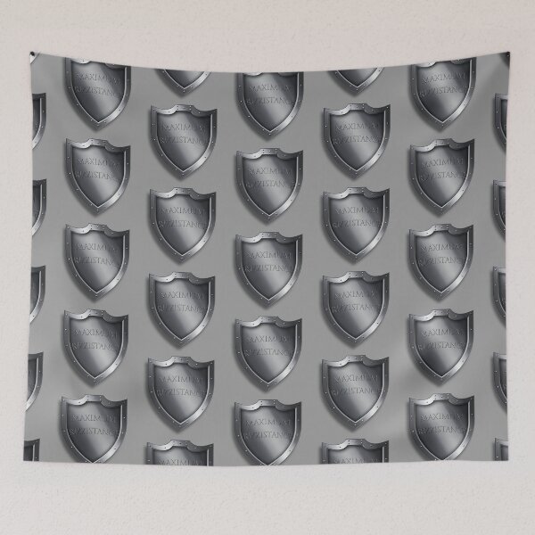 Item preview, the shield of MAXIMUM RIZZISTANCE designed and sold by RadRoseRhapsody.