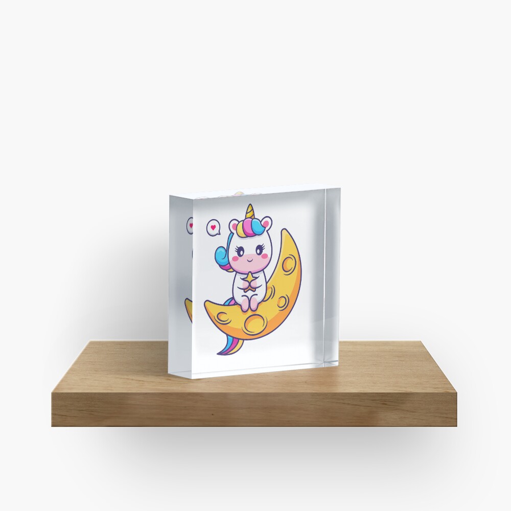 Chillin' on the Crescent Moon Accessories design by HackerLooks
