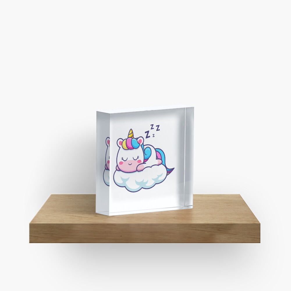 Unicorn Sleeping on a Cloud Accessories design by HackerLooks