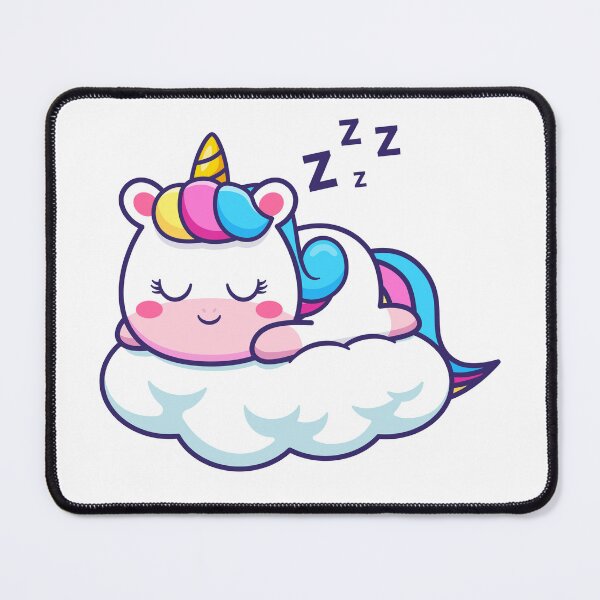 Item preview, Unicorn sleeping on a cloud designed and sold by HackerLooks.