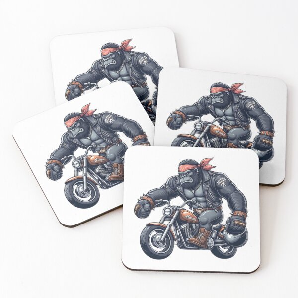 Item preview, Gorilla Biker designed and sold by strongSpiritEd.